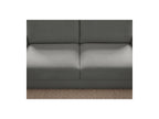 Kenan - Canapé Droit Convertible - Ouverture Express Tissu Lisse