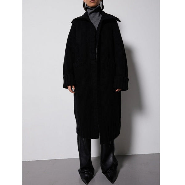 Notshy - Manteau Long Melikan - Noir