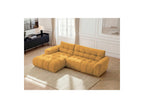 Jaya - Canapé D'Angle Fixe - Tissu Chenille - Angle Gauche