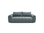 Nesty - Canapé Droit Fixe 3 Places - Tissu Chiné