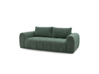 Nesty - Canapé Droit Fixe 3 Places - Tissu Chiné