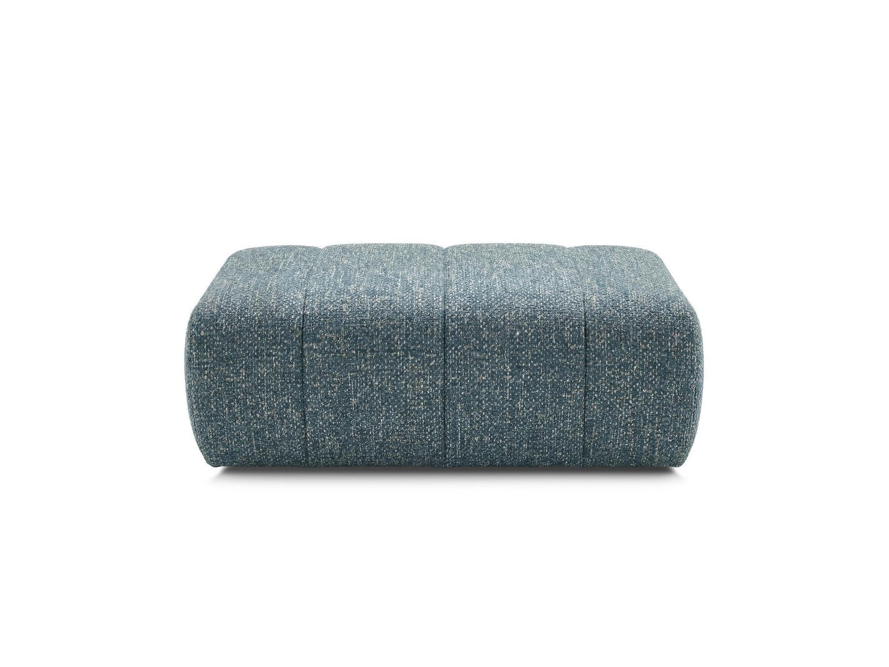 Nesty - Pouf - Tissu Chiné