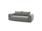 Nesty - Canapé Droit Fixe 3 Places - Tissu Chiné