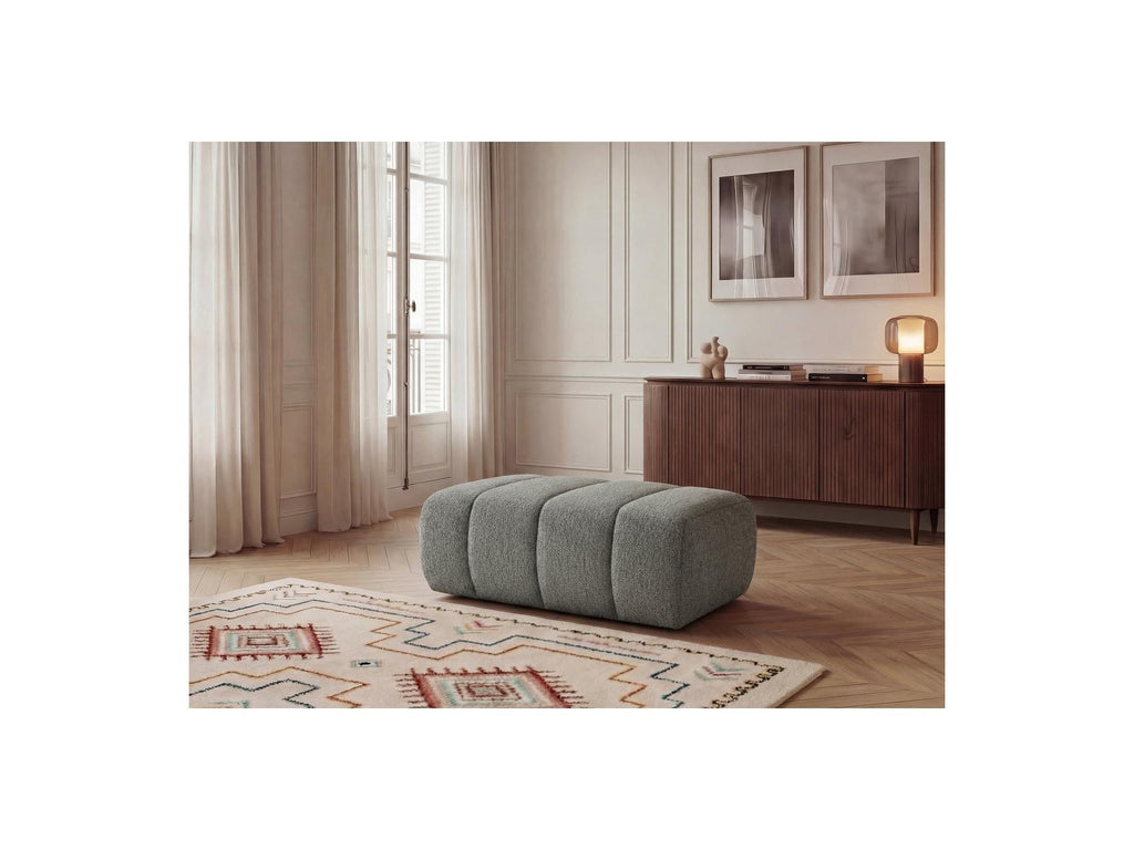 Nesty - Pouf - Tissu Chiné