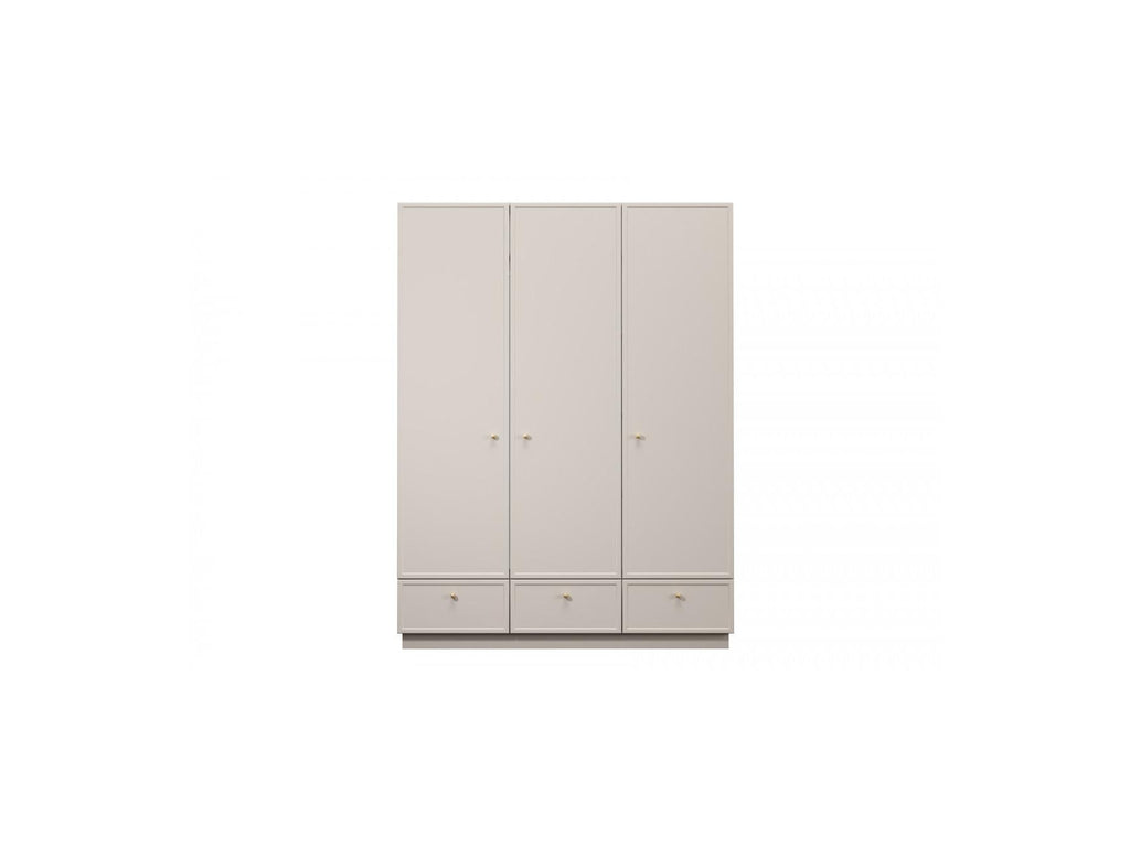 Lorina - Armoire 3 Portes 3 Tiroirs