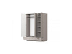 Lorina - Armoire 3 Portes 3 Tiroirs