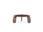 Helio - Table Basse Ronde Helio Bois Massif De Manguier