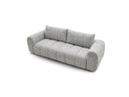 Nesty - Canapé Droit Fixe 3 Places - Tissu Chiné