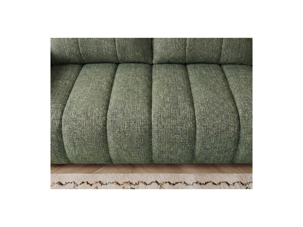 Nesty - Canapé Droit Fixe 3 Places - Tissu Chiné