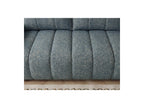 Nesty - Canapé Droit Fixe 3 Places - Tissu Chiné