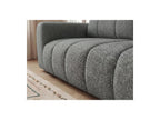 Nesty - Canapé Droit Fixe 3 Places - Tissu Chiné
