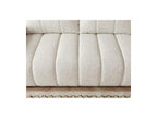 Nesty - Canapé Droit Fixe 3 Places - Tissu Chiné
