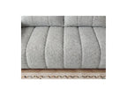 Nesty - Canapé Droit Fixe 3 Places - Tissu Chiné