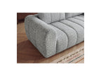 Nesty - Canapé D'Angle L Fixe - Tissu Chiné - Angle Droit