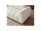 Nesty - Canapé D'Angle L Fixe - Tissu Chiné - Angle Gauche