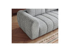 Nesty - Canapé D'Angle Fixe - Tissu Chiné - Angle Droit