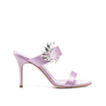 Sandales Manolo Blahnik Chivela 090 - Lilac - Femme