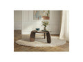 Helio - Table Basse Ronde Helio Bois Massif De Manguier