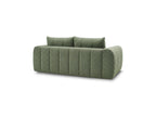 Nesty - Canapé Droit Fixe 3 Places - Tissu Chiné
