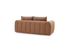 Nesty - Canapé Droit Fixe 3 Places - Tissu Chiné