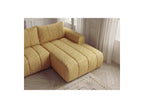 Nesty - Canapé D'Angle Fixe - Tissu Chiné - Angle Droit