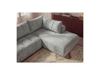 Nesty - Canapé D'Angle L Fixe - Tissu Chiné - Angle Droit