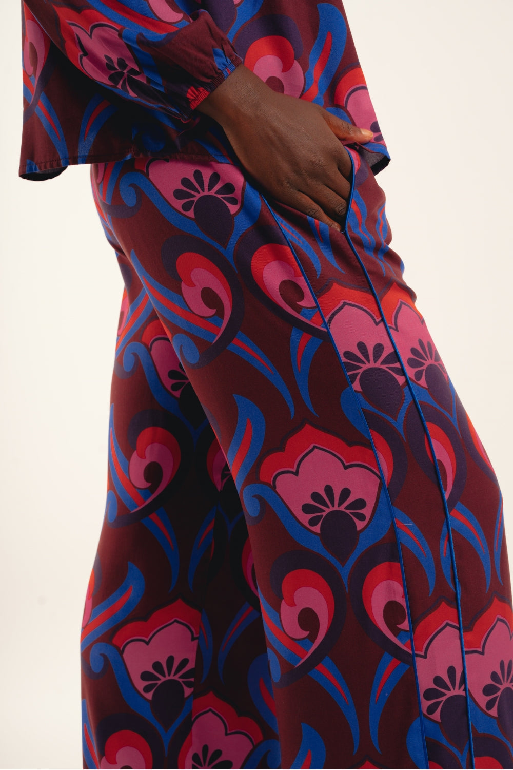 Le Pantalon Tracy Hypnotic Flower