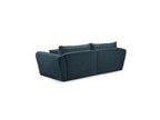 Luigi - Canapé D'Angle Fixe - Tissu Lisse - Angle Gauche