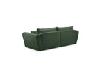Luigi - Canapé D'Angle Fixe - Tissu Lisse - Angle Gauche