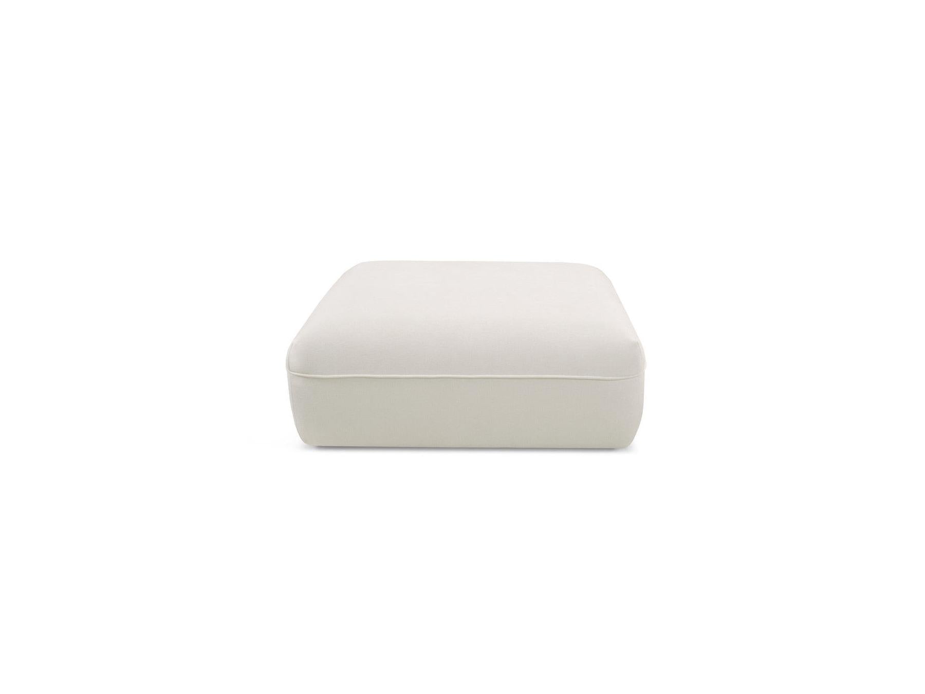 Luigi - Pouf - En Tissu Lisse
