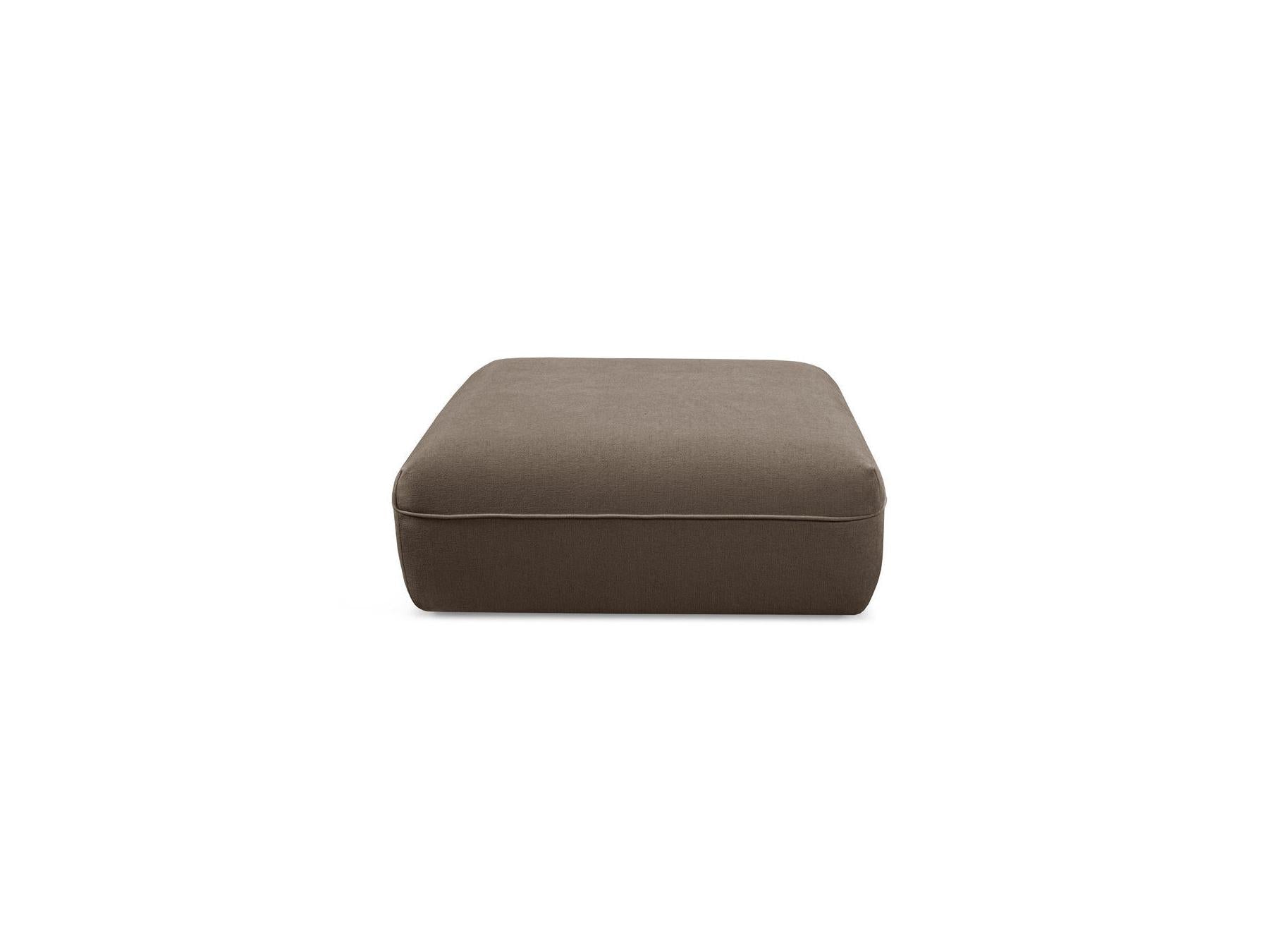 Luigi - Pouf - En Tissu Lisse