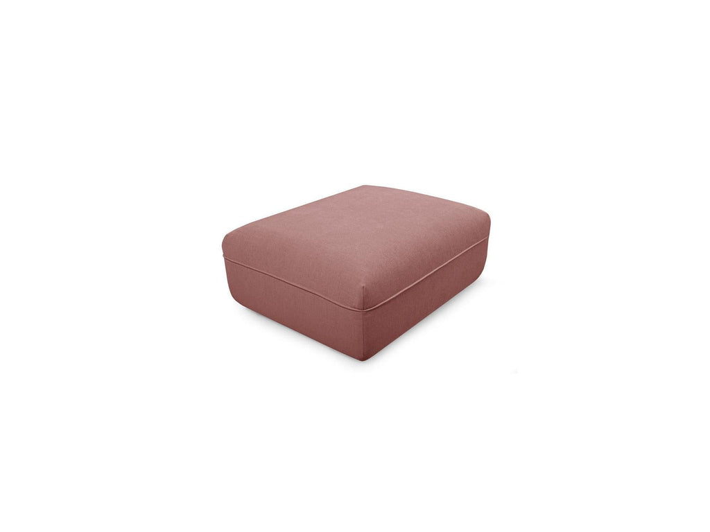 Luigi - Pouf - En Tissu Lisse