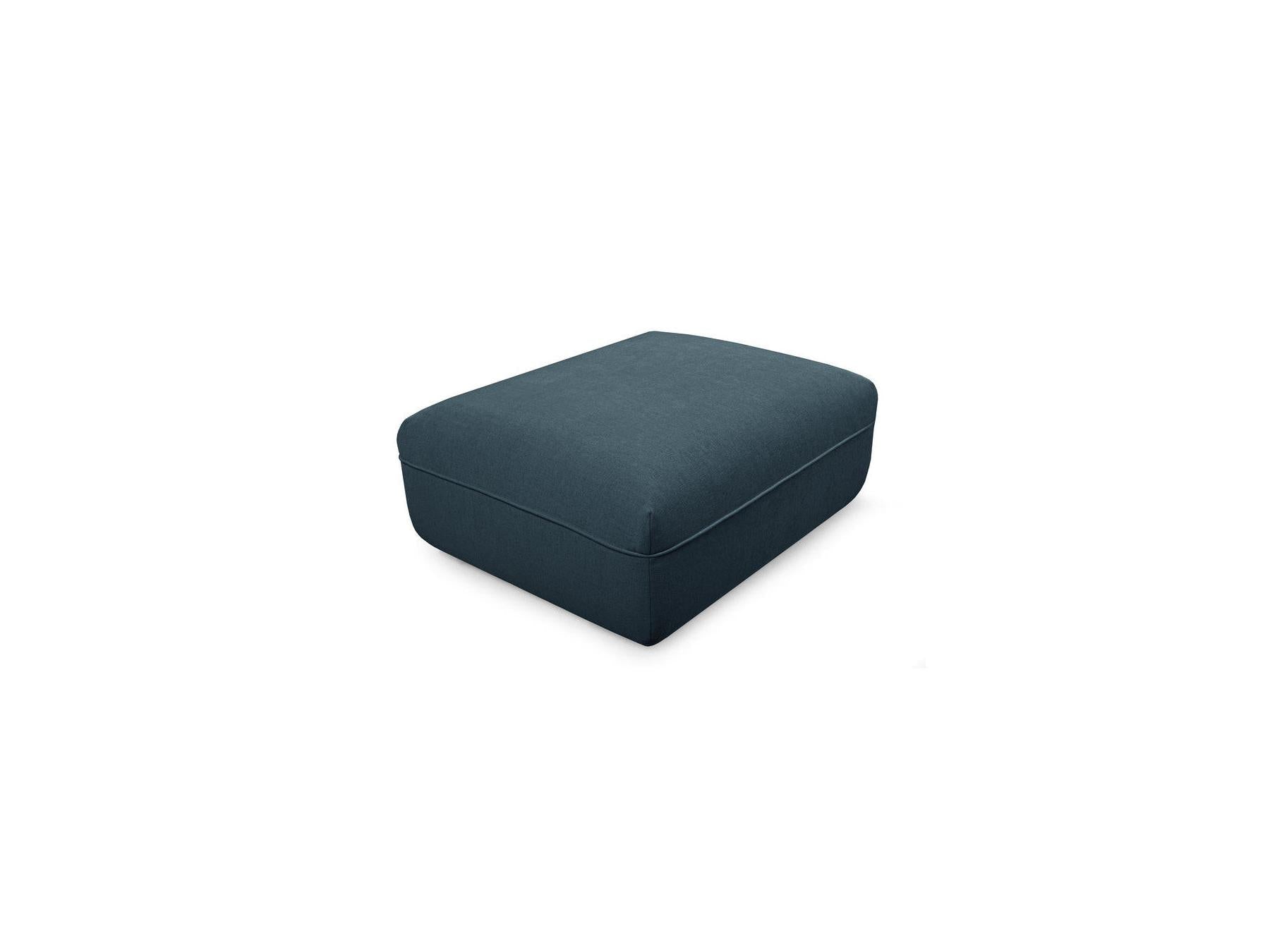Luigi - Pouf - En Tissu Lisse