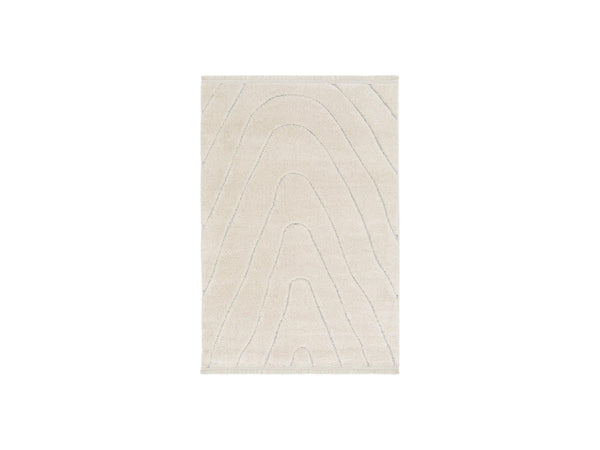 Meline - Tapis Poils Longs - Motif Graphique