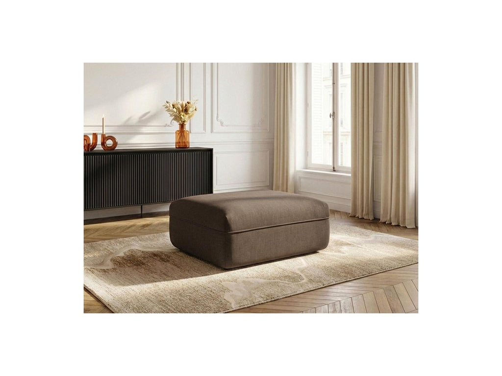 Luigi - Pouf - En Tissu Lisse