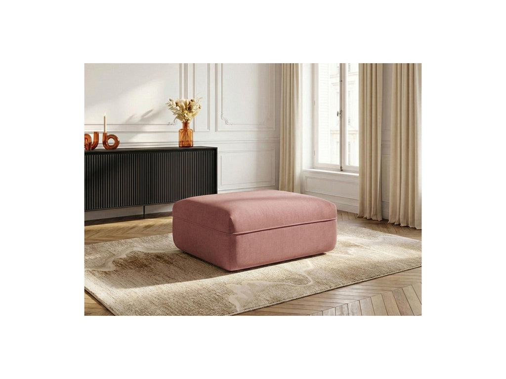 Luigi - Pouf - En Tissu Lisse