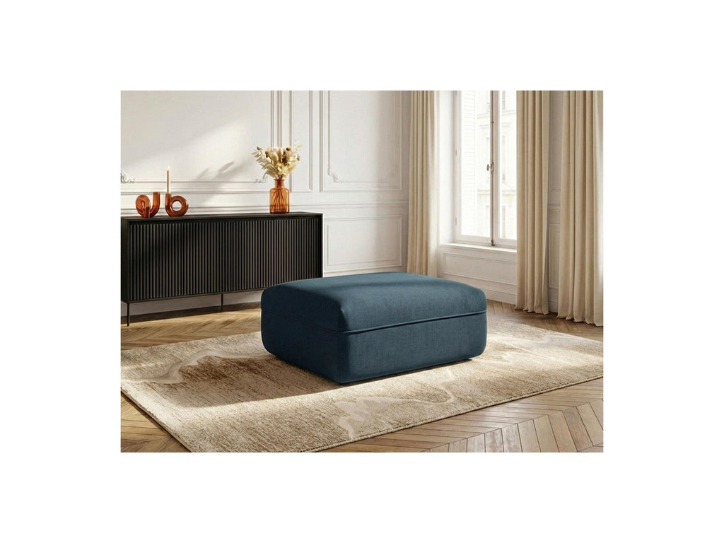 Luigi - Pouf - En Tissu Lisse