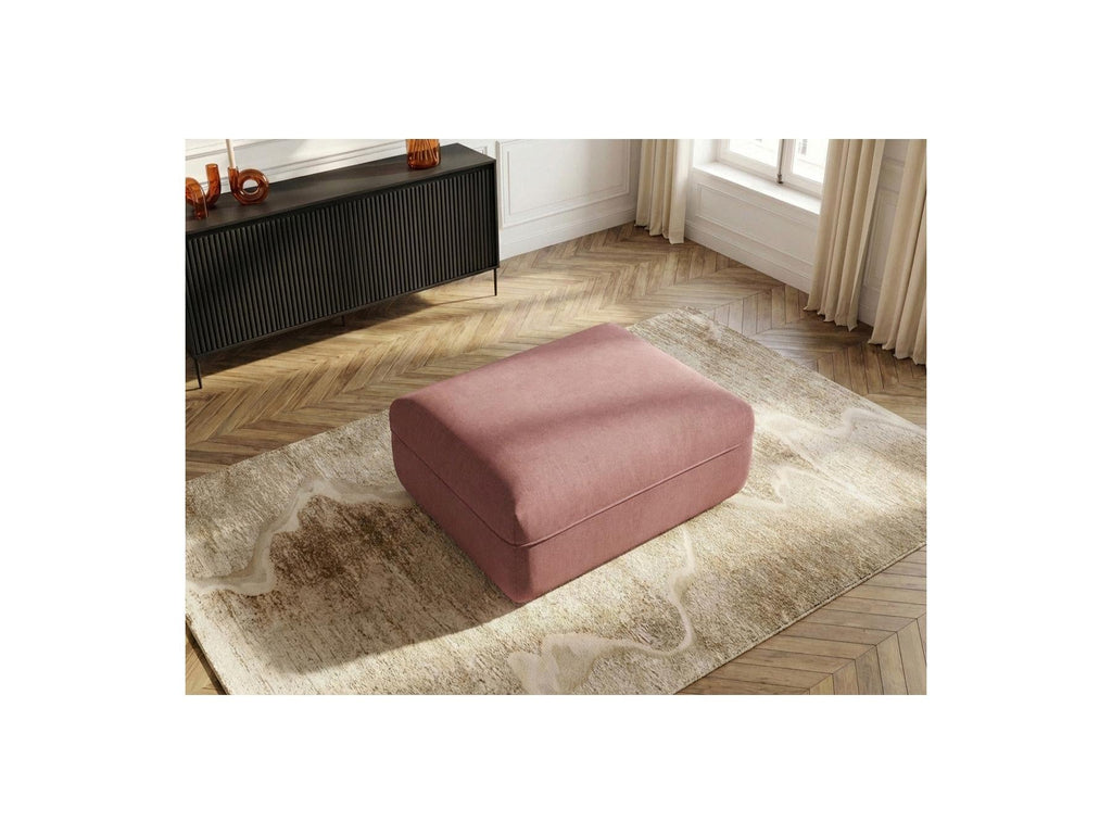 Luigi - Pouf - En Tissu Lisse
