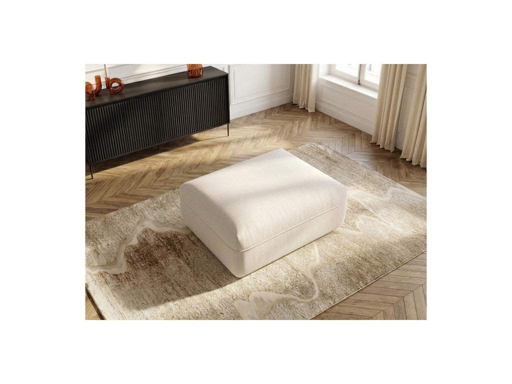 Luigi - Pouf - En Tissu Lisse