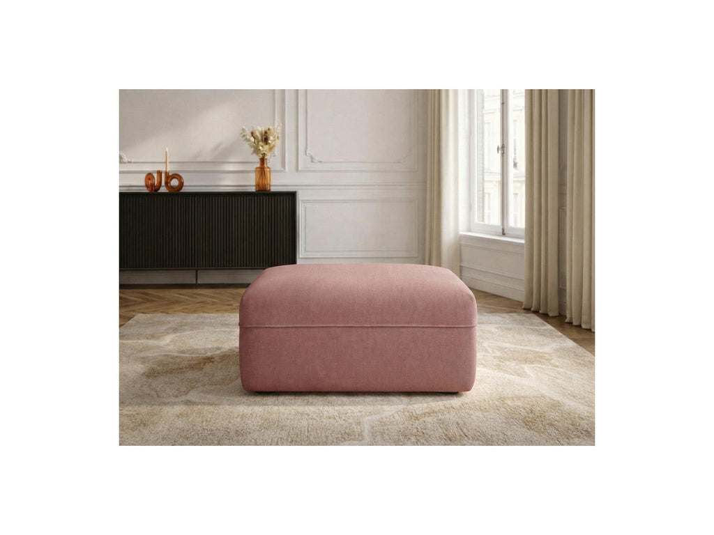 Luigi - Pouf - En Tissu Lisse