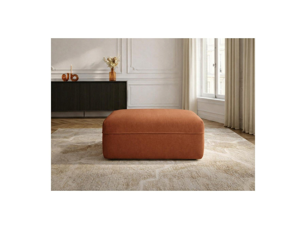 Luigi - Pouf - En Tissu Lisse