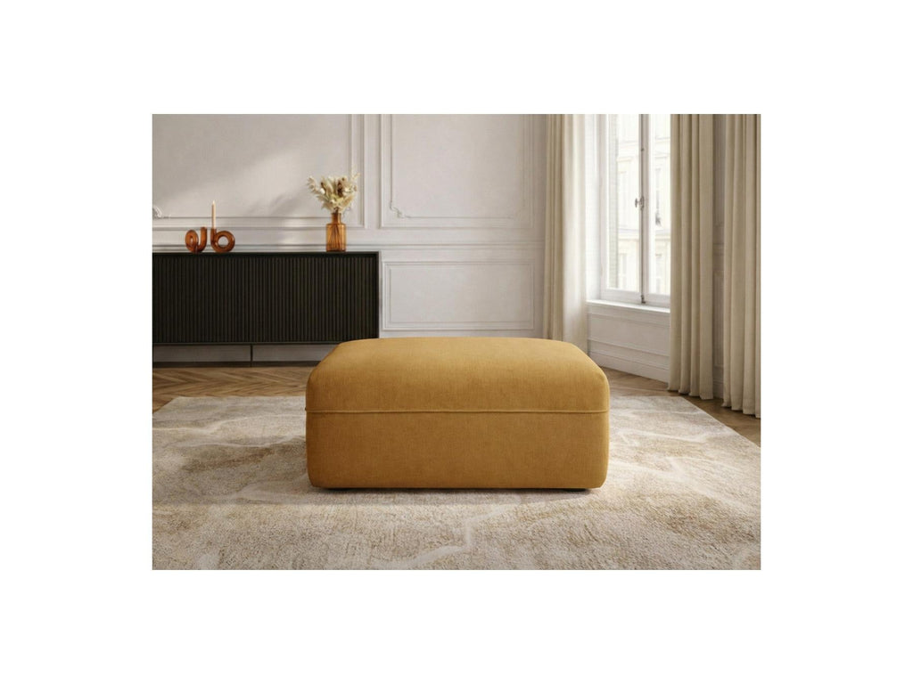 Luigi - Pouf - En Tissu Lisse
