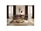 Luigi - Canapé Droit Fixe 3 Places - Tissu Lisse