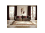 Luigi - Canapé Droit Fixe 3 Places - Tissu Lisse