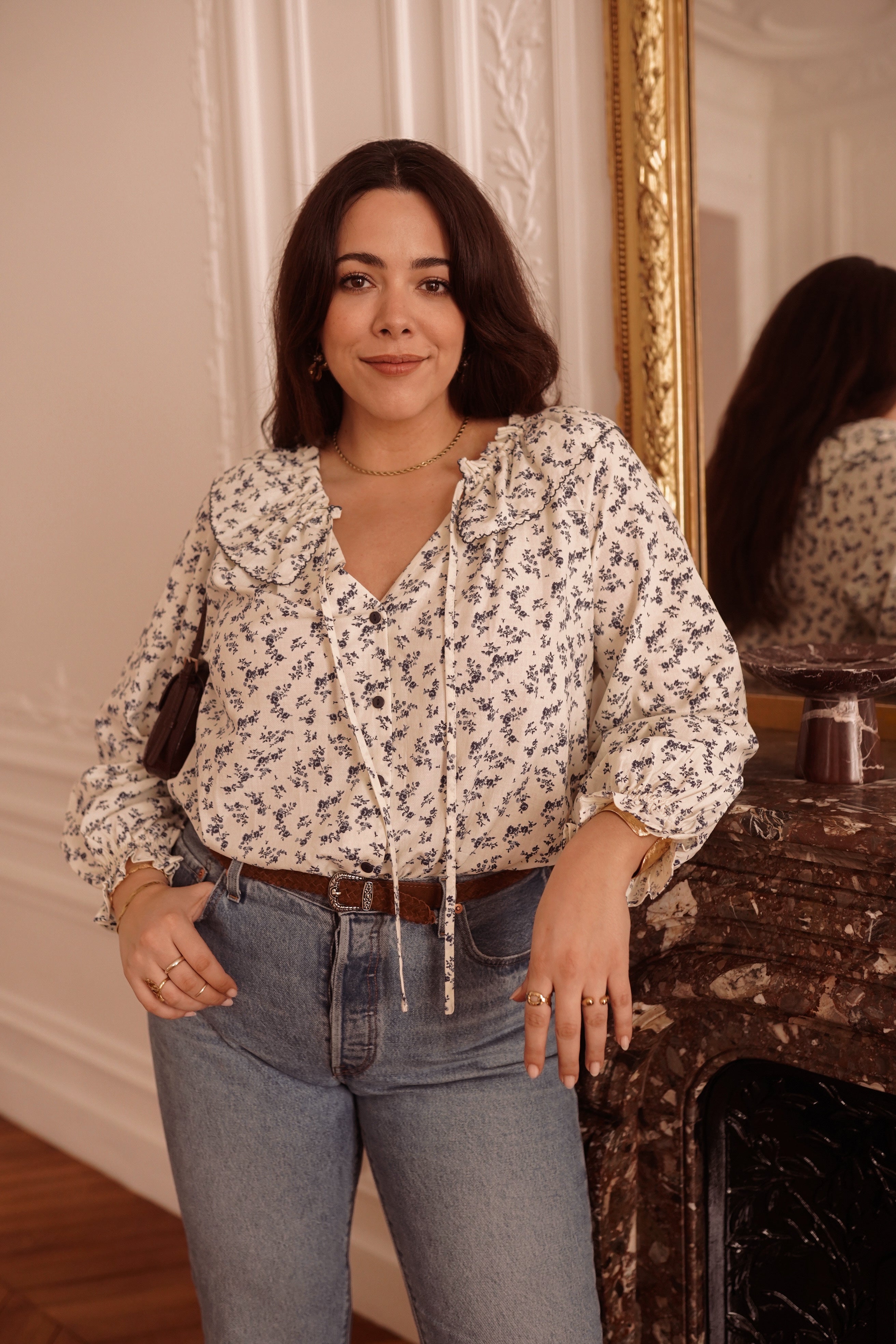 Blouse Valère - Blanc
