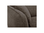 Luigi - Canapé D'Angle Fixe - Tissu Lisse - Angle Droit