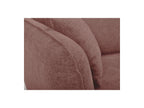 Luigi - Canapé D'Angle Fixe - Tissu Lisse - Angle Droit