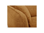 Luigi - Canapé Droit Fixe 3 Places - Tissu Lisse