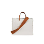Fendi Ff Shopper Bag - Beige - Femme