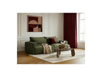 Twiny - Canapé Droit Fixe 3 Places Assise Profonde - Tissu Lisse